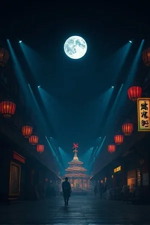 综艺《周末露营社》封面，草地上支起的帐篷与营灯