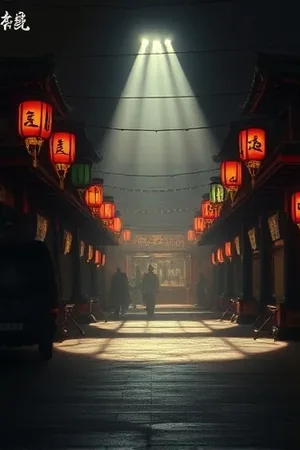 职场剧《深夜诊疗室》封面，夜间诊所与灯箱招牌